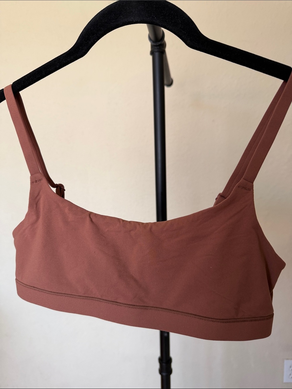 Skims‎ Fits Everybody Scoop Bralette Umber Brown Size S Small NWOT